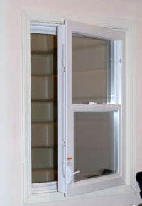 What is the definition of egress windows?