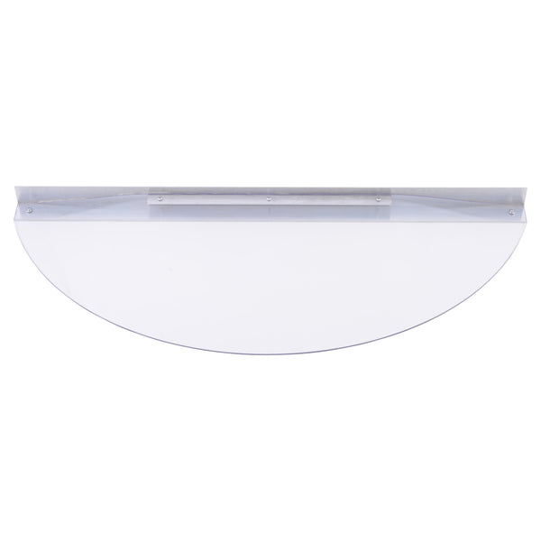 Polycarbonate Semi Circle Window Well Cover