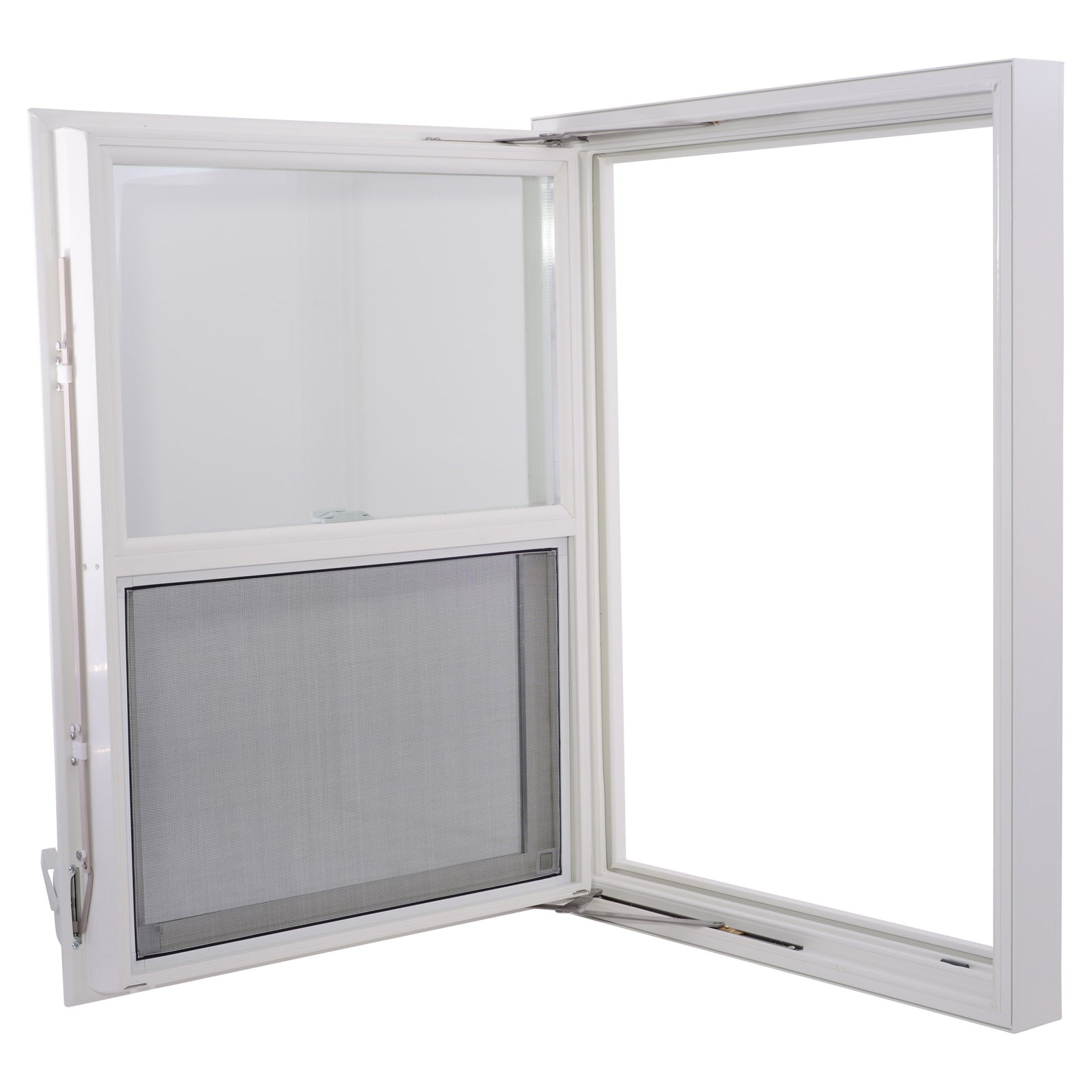 Low Operable Inswing Windows Egress Window - Compact Single Hung In-Swing