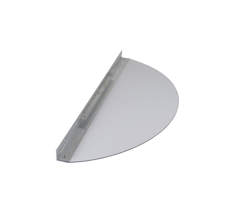 Polycarbonate Semi Circle Window Well Cover