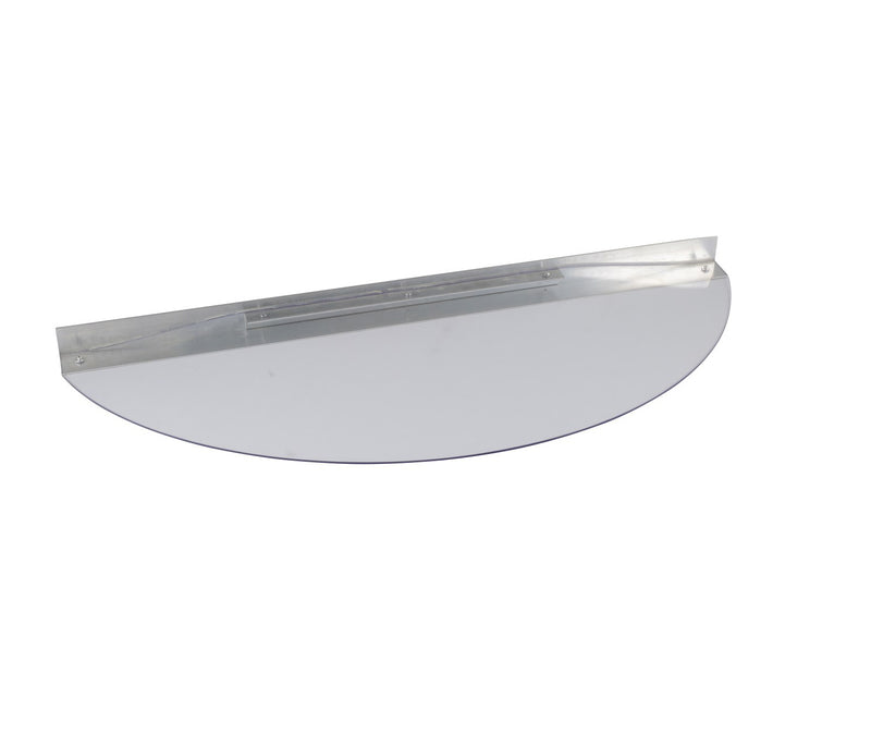 Polycarbonate Semi Circle Window Well Cover