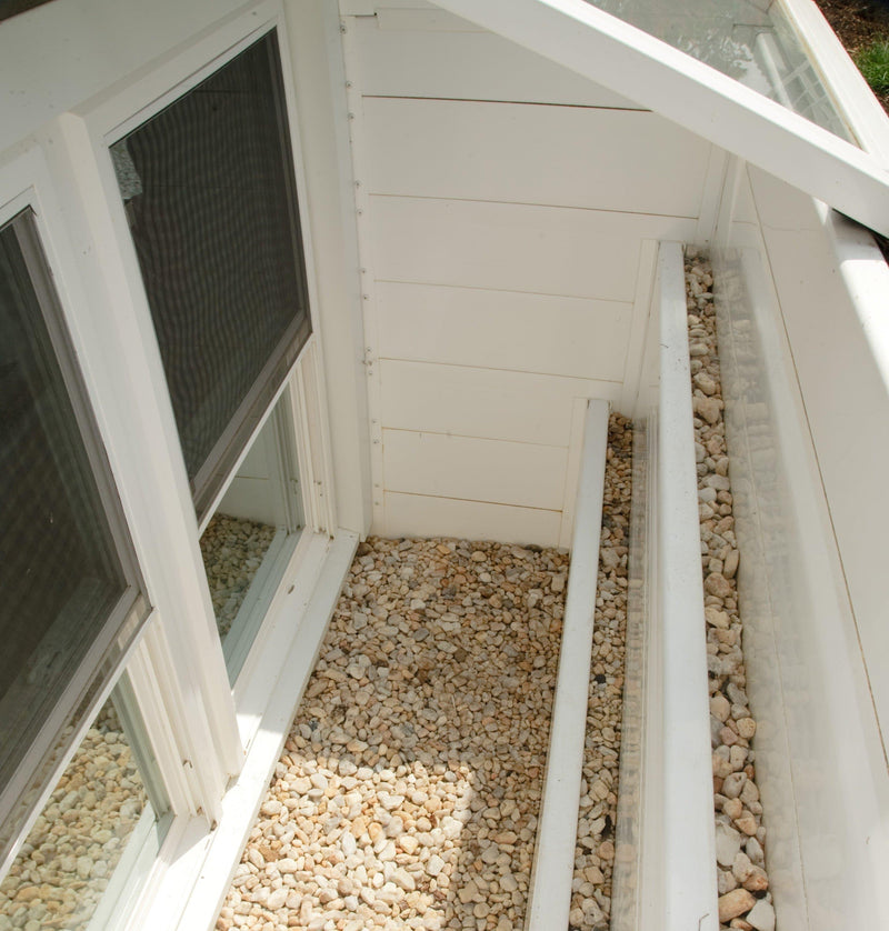 Window Cell Inside Designer Garden Step Window Well